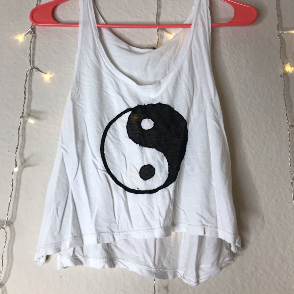 Peace Cropped Tank